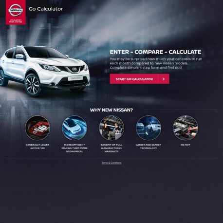 Nissan Go Calculator