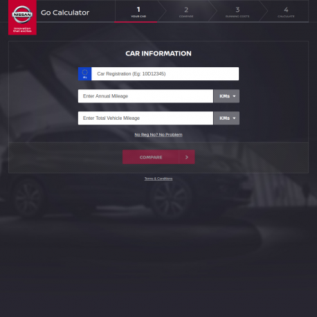 Nissan Go Calculator